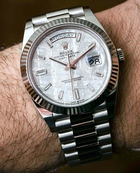 the rolex meteorite dial